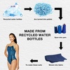 image:imageSpeedo Womens Swimsuit One Piece Prolt Flipback PrintedCheetah Blue