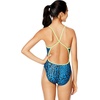 image:imageSpeedo Womens Swimsuit One Piece Prolt Flipback PrintedCheetah Blue