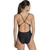 image:imageSpeedo Womens Swimsuit One Piece Prolt Flipback PrintedGreyBlack