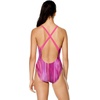 image:imageSpeedo Womens Swimsuit One Piece Prolt Relay BackCascading Stripe Purple
