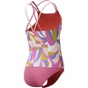 image:imageSpeedo girls Swimsuit Two Piece Tankini Thin StrapMod Petals Neon Violet