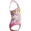 image:imageSpeedo girls Swimsuit Two Piece Tankini Thin StrapMod Petals Neon Violet