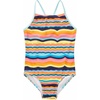 image:imageSpeedo girls Swimsuit Two Piece Tankini Thin StrapRainbow