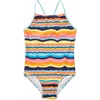 image:imageSpeedo girls Swimsuit Two Piece Tankini Thin StrapRainbow