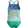 image:imageSpeedo girls Swimsuit Two Piece Tankini Thin StrapSummer Stamp Fish Tank