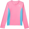 image:imageSpeedo Girls Uv Swim Shirt Long Sleeve RashguardSugar Plum