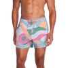 image:imageSpeedo Mens Swim Trunk Short Length Redondo StripedCurly Queue