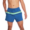 image:imageSpeedo Mens Swim Trunk Short Length Redondo StripedHorizontal Arctic Glass