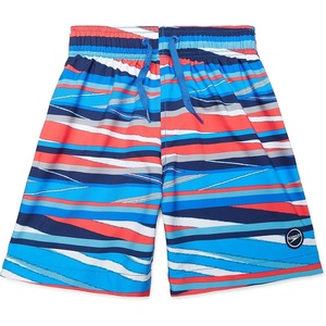 image:imageSpeedo Boys Swim Trunk Mid Length Redondo PrintedParty Royal Blue