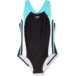 image:imageSpeedo Girls Swimsuit One Piece Infinity Splice Thick StrapSea Level