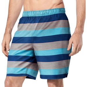 image:imageSpeedo Mens Swim Trunk Short Length Redondo StripedCapri Breaze