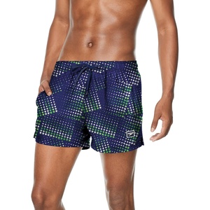 image:imageSpeedo Mens Swim Trunk Short Length Redondo StripedStarry NavyGreen
