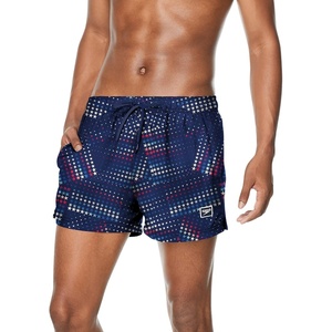 image:imageSpeedo Mens Swim Trunk Short Length Redondo StripedStarry Speedo Navy