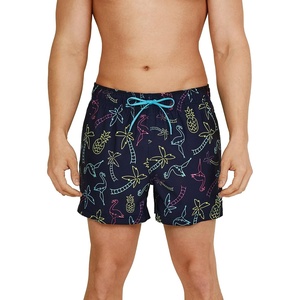 image:imageSpeedo Mens Swim Trunk Short Length Redondo StripedVaca Green Gecko