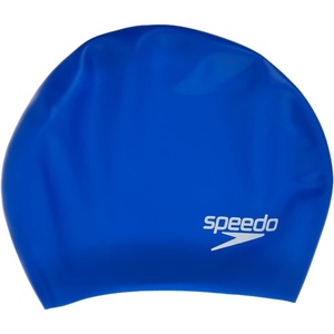 image:imageSpeedo Silicone Long Hair Swim CapBlue