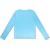 image:imageSpeedo Boys UV Swim Shirt Long Sleeve Tee GraphicRwb Tranquil Blue