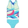 image:imageSpeedo Girls Swimsuit Two Piece Tankini Thick StrapTankini SetBlue Atoll