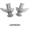 image:imageSpeedo Unisex Ear Plugs for Swimming Waterproof Reusable TrainingAdult Ergo Silver