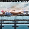 image:imageSpeedo UnisexAdult Swim Training Fins Rubber Short BladeBlueGrey