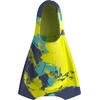 image:imageSpeedo UnisexAdult Swim Training Fins Rubber Short BladeHapuna BlueHyper YellowArctic Glass