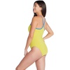 image:imageSpeedo Womens Swimsuit One Piece Closed Back Thin Strap HydrobraBitter Lime