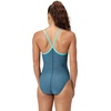 image:imageSpeedo Womens Swimsuit One Piece Closed Back Thin Strap HydrobraHeather Dark Teal