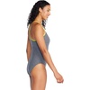 image:imageSpeedo Womens Swimsuit One Piece Closed Back Thin Strap HydrobraHeather Light Slate