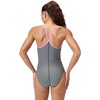 image:imageSpeedo Womens Swimsuit One Piece Closed Back Thin Strap HydrobraHeather Neon Violet