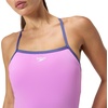 image:imageSpeedo Womens Swimsuit One Piece Closed Back Thin Strap HydrobraNeon Violet