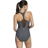 image:imageSpeedo Womens Swimsuit One Piece High Neck Contemporary CutBlackWhite Zip