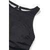 image:imageSpeedo Womens Swimsuit One Piece High Neck Contemporary CutNew Speedo Black
