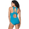 image:imageSpeedo Womens Swimsuit One Piece High Neck Contemporary CutOcean Depths