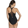 image:imageSpeedo Womens Swimsuit One Piece High Neck Contemporary CutSpeedo Black Zip