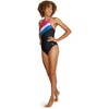 image:imageSpeedo Womens Swimsuit One Piece High Neck Tie BackBlocked Speedo Black