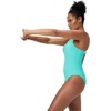 image:imageSpeedo Womens Swimsuit One Piece Hydraline Standard CutHigh Neck Arctic Glass