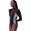 image:imageSpeedo Womens Swimsuit One Piece Hydraline Standard CutLS Zip Anthracite