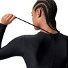 image:imageSpeedo Womens Swimsuit One Piece Hydraline Standard CutLS Zip Black