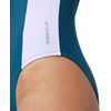 image:imageSpeedo Womens Swimsuit One Piece Hydraline Standard CutLS Zip Dark Teal