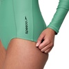 image:imageSpeedo Womens Swimsuit One Piece Hydraline Standard CutLS Zip Lazy Daisy