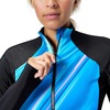 image:imageSpeedo Womens Swimsuit One Piece Hydraline Standard CutLS Zip Rapture Glow