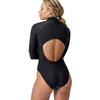 image:imageSpeedo Womens Swimsuit One Piece Hydraline Standard CutLS Zip Rapture Glow