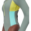 image:imageSpeedo Womens Swimsuit One Piece Hydraline Standard CutLS Zip Soft Olive