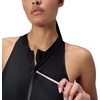 image:imageSpeedo Womens Swimsuit One Piece Hydraline Standard CutZip AnthraciteVintage Fog