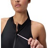 image:imageSpeedo Womens Swimsuit One Piece Hydraline Standard CutZip AnthraciteVintage Fog