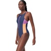 image:imageSpeedo Womens Swimsuit One Piece Hydraline Standard CutZip Cerulean Blue