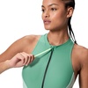 image:imageSpeedo Womens Swimsuit One Piece Hydraline Standard CutZip Lazy DaisyLight Green
