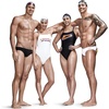 image:imageSpeedo Womens Swimsuit One Piece PowerFlex Flyback Printed Adult Team ColorsRainbow Brights