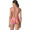 image:imageSpeedo Womens Swimsuit One Piece Prolt Volt Back PrintedMarble Rose Violet