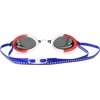 image:imageSpeedo unisexadult Swim Goggles Vanquisher Extended ViewMirrored RedWhiteBlueGrey