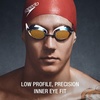 image:imageSpeedo unisexadult Swim Goggles Vanquisher Extended ViewMirrored RedWhiteBlueGrey